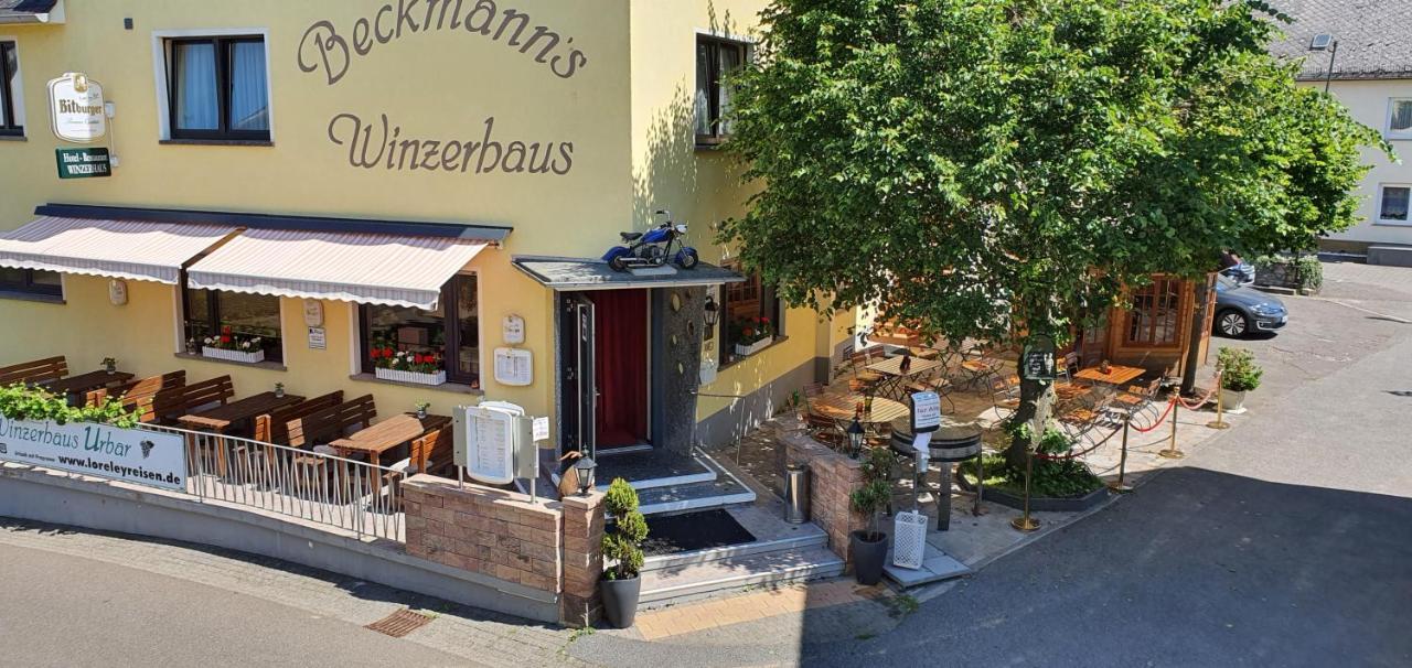 Hotel & Restaurant Beckmanns Winzerhaus Urbar  Kültér fotó